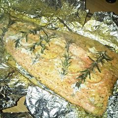 Baked Salmon A picture of Baked Salmon.