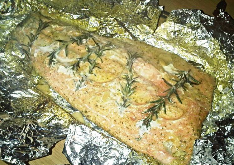 Recipe of Quick Baked Salmon