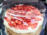 A picture of strawberry pie