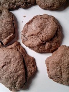A picture of Chocolate Meringue Drop Cookies.