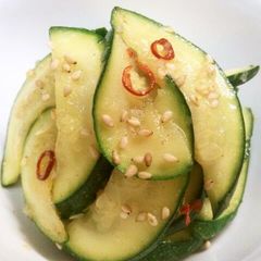 A picture of Easy Zucchini Namul.