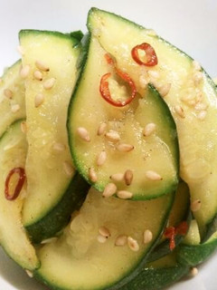 A picture of Easy Zucchini Namul.