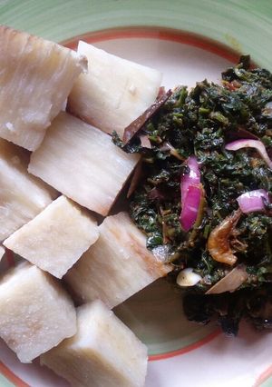 A picture of Vegetable sauce.