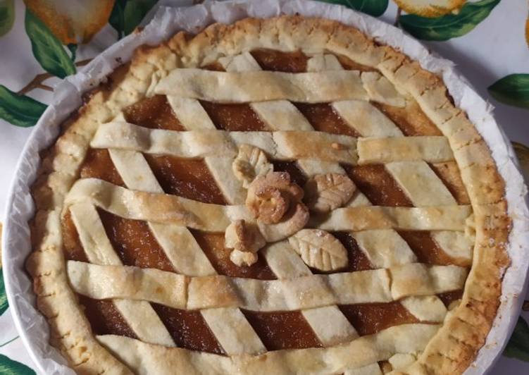 Ricetta Crostata Con Marmellata Di Limoni E Ricotta Di Barbara Cookpad