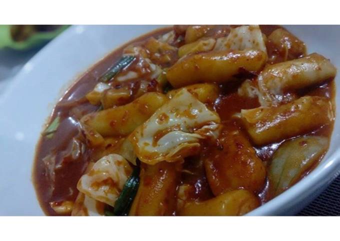 Resep Tteokbokki Tanpa Gochujang Oleh Tanty Sulistiani Cookpad