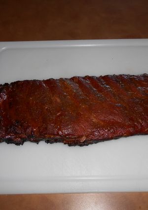 A picture of Smoked Spare Ribs.