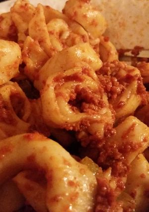 A picture of Chorizo chaos-violi.