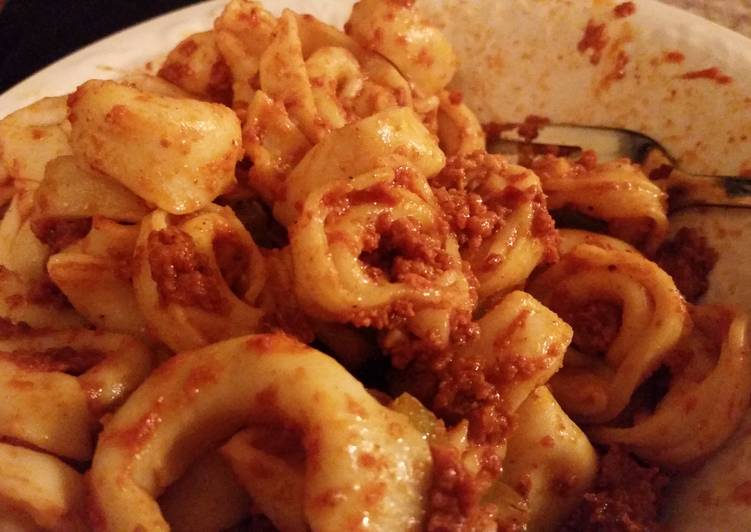 Recipe of Any-night-of-the-week Chorizo chaos-violi