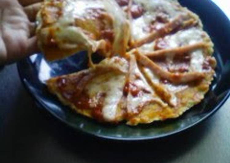 Recipe of Perfect Chewy Okara Pizza