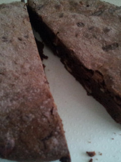A picture of Hazelnut Coffee Brownie Slice.