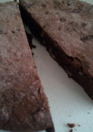 A picture of Hazelnut Coffee Brownie Slice.