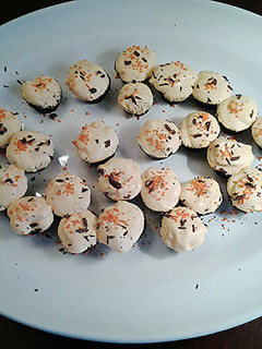 A picture of Orange Cream Mousse Cookie Cups.