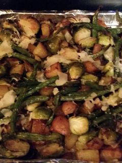 A picture of Roasted Vegetable Medly.