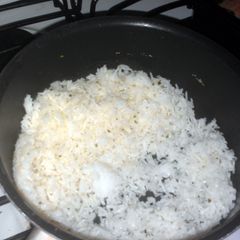 A picture of Quick & Easy Chipotle style rice.