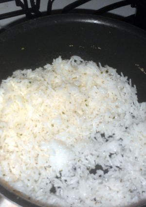 A picture of Quick & Easy Chipotle style rice.
