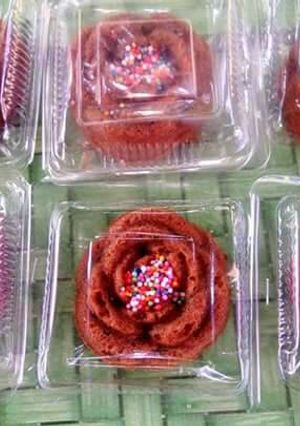 Foto resep Bolu kukus mawar cantik