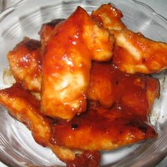 A picture of Plump and Firm ♪ Chicken Breast with Ketchup and Oyster Sauce.