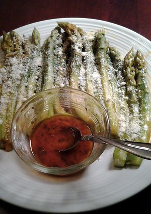 A picture of Simply Seasoned Asparagus.