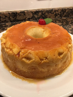Una foto de Pudín de coco