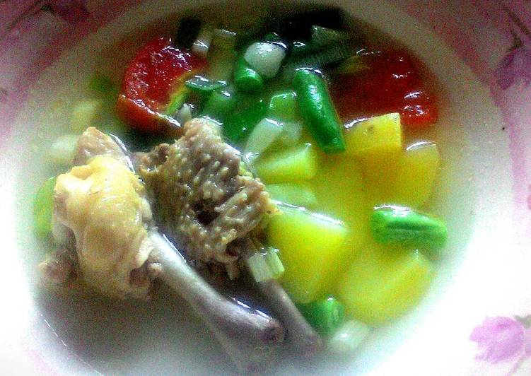 Sup ayam campur