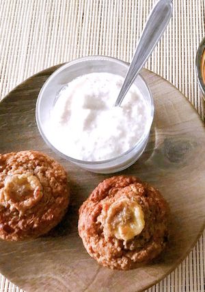 Une photo de Muffins banane healthyAussi sur Instagram @stl_cuisine