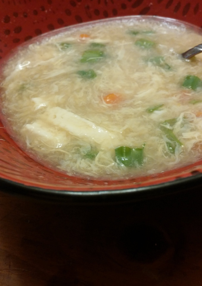 A picture of Egg Drop Soup.