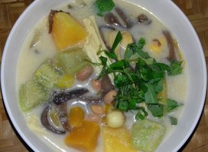 Hình của món Canh Kiểm Chay.