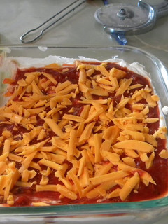 A picture of Always Gone Taco Dip.