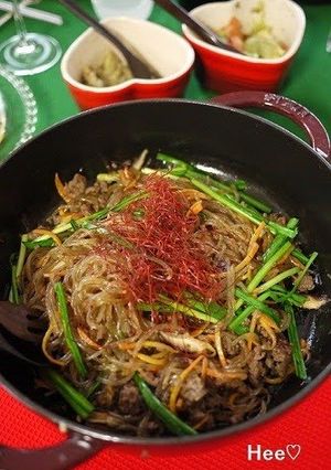 A picture of Easy Japchae.