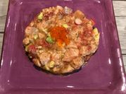 Une photo de pamplemousse sauce