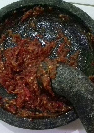 Foto resep SAMBAL TRASI TOMAT No MSG