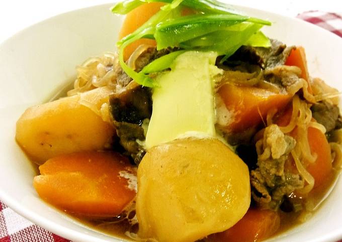 Comforting Nikujaga - Simmered Meat and Potatoes