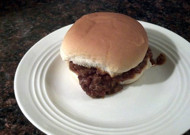 Recipe of Quick Sloppy Joe made simple