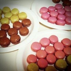 A picture of Easy! Matcha Macarons.