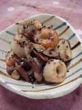 Kinpira-style Chikuwa and Maitake Mushroom