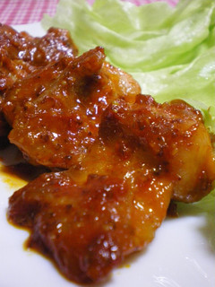 A picture of Mock BBQ Chicken.