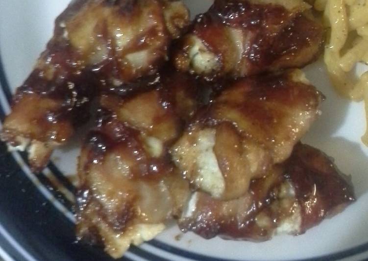 Recipe of Speedy BBQ Bacon Wrapped Chicken