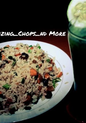A picture of Vegetable Rice.