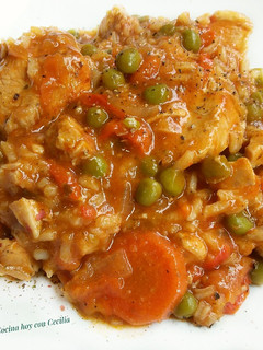 Una foto de Arroz con pollo