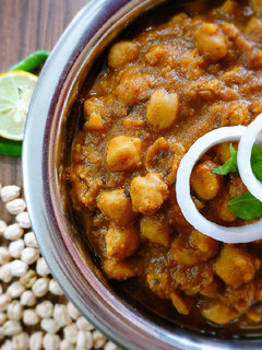 A picture of Punjabi Chole (without onion and garlic).