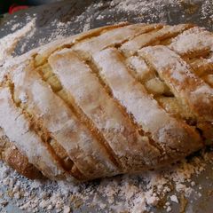 A picture of Braided Cherry Pie Bread.