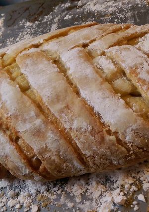 A picture of Braided Cherry Pie Bread.