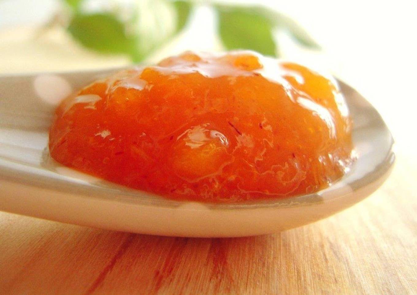 Rum Flavored Persimmon Purée