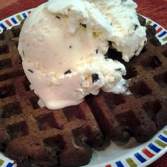 A picture of Chocolate Waffles.