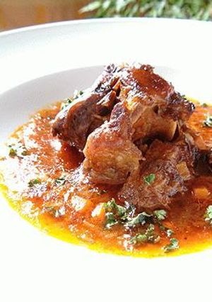 A picture of Oxtail Stew.