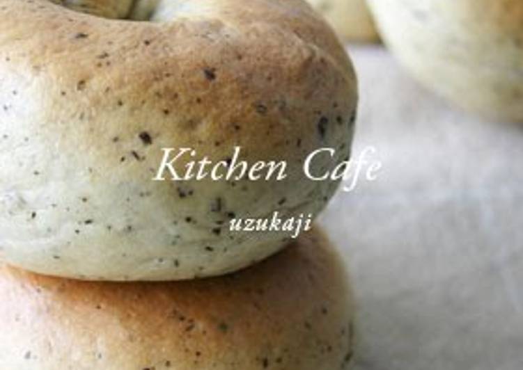 Simple Way to Make Super Quick Homemade Milk Tea Bagel