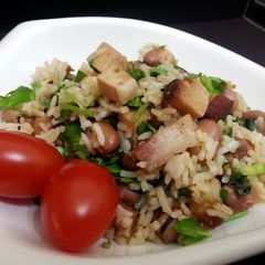 A picture of Roasted Pork Fried Rice.