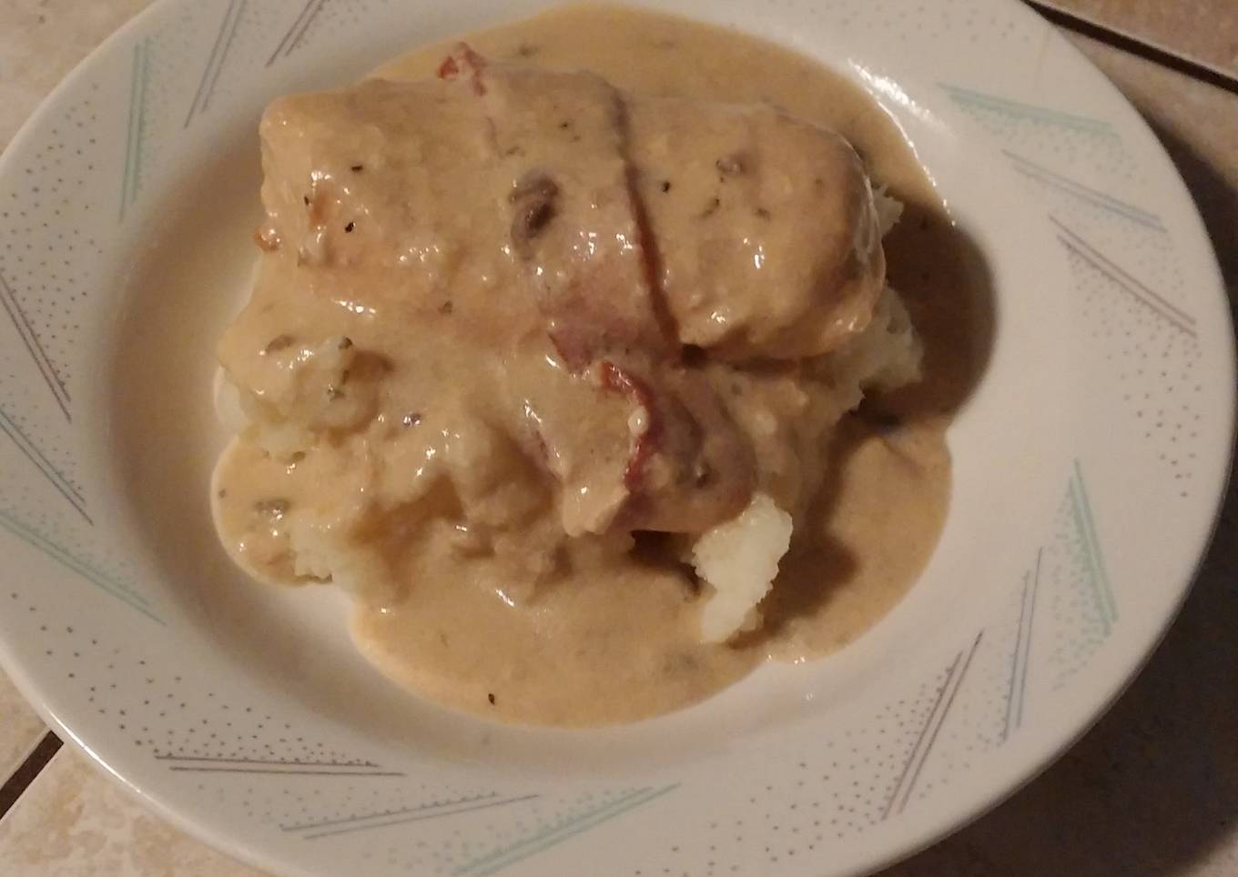 Sour Cream and Bacon Crockpot Chicken