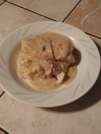 Simple Way Make Recipe Sour Cream and Bacon Crockpot Chicken that is Perfect, Perfect}