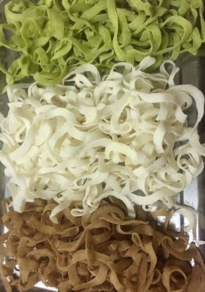 Hình của món Mứt dừa các vị.